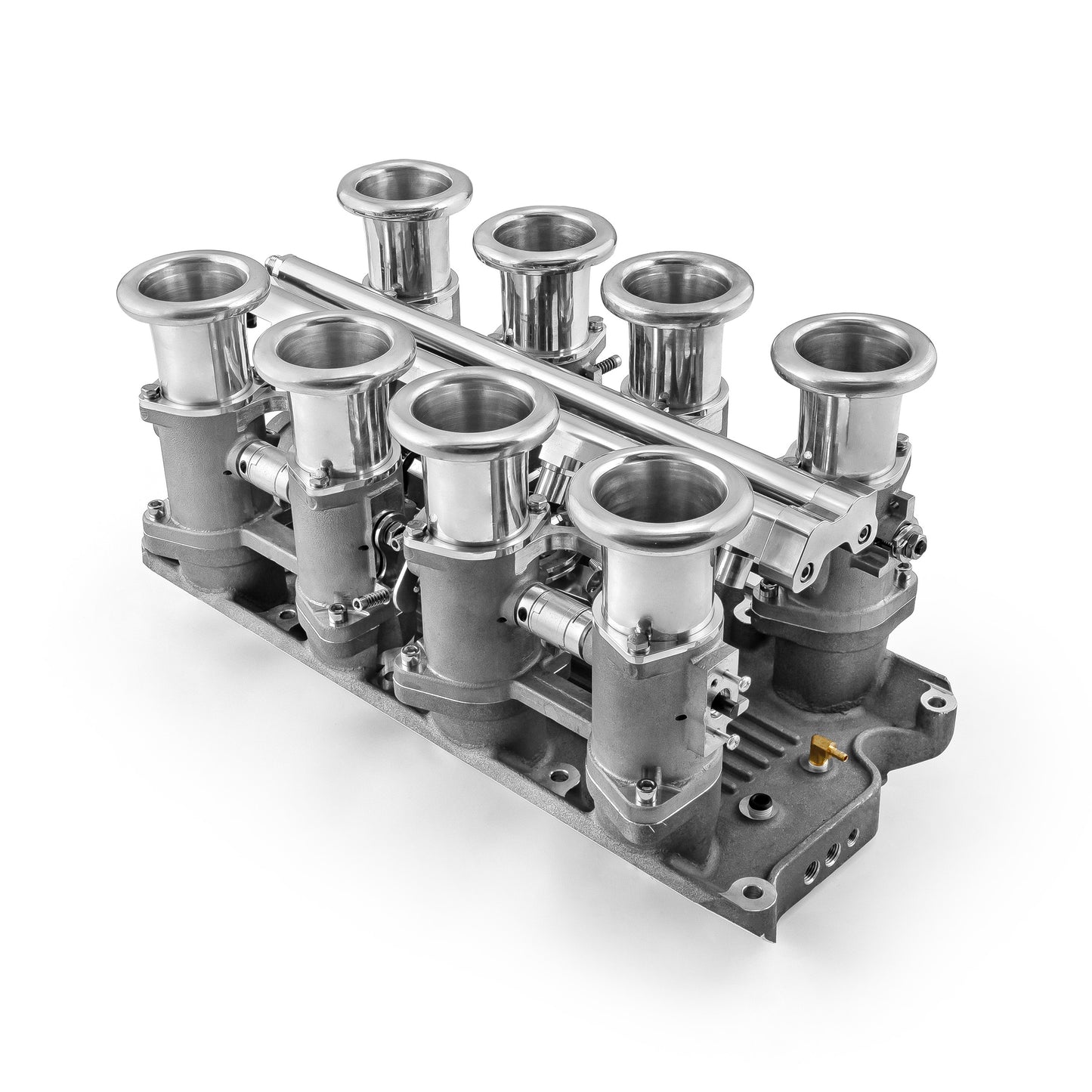 Ford SB 289/302 Windsor Downdraft 8-stack EFI-insugssystem, satin