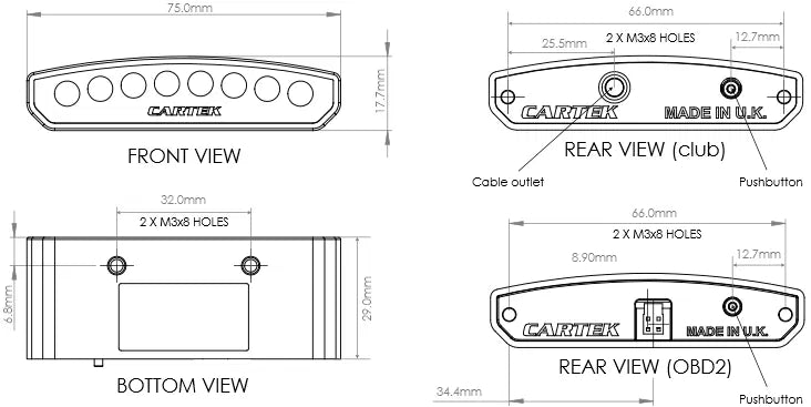 CARTEK Shift Light - Club