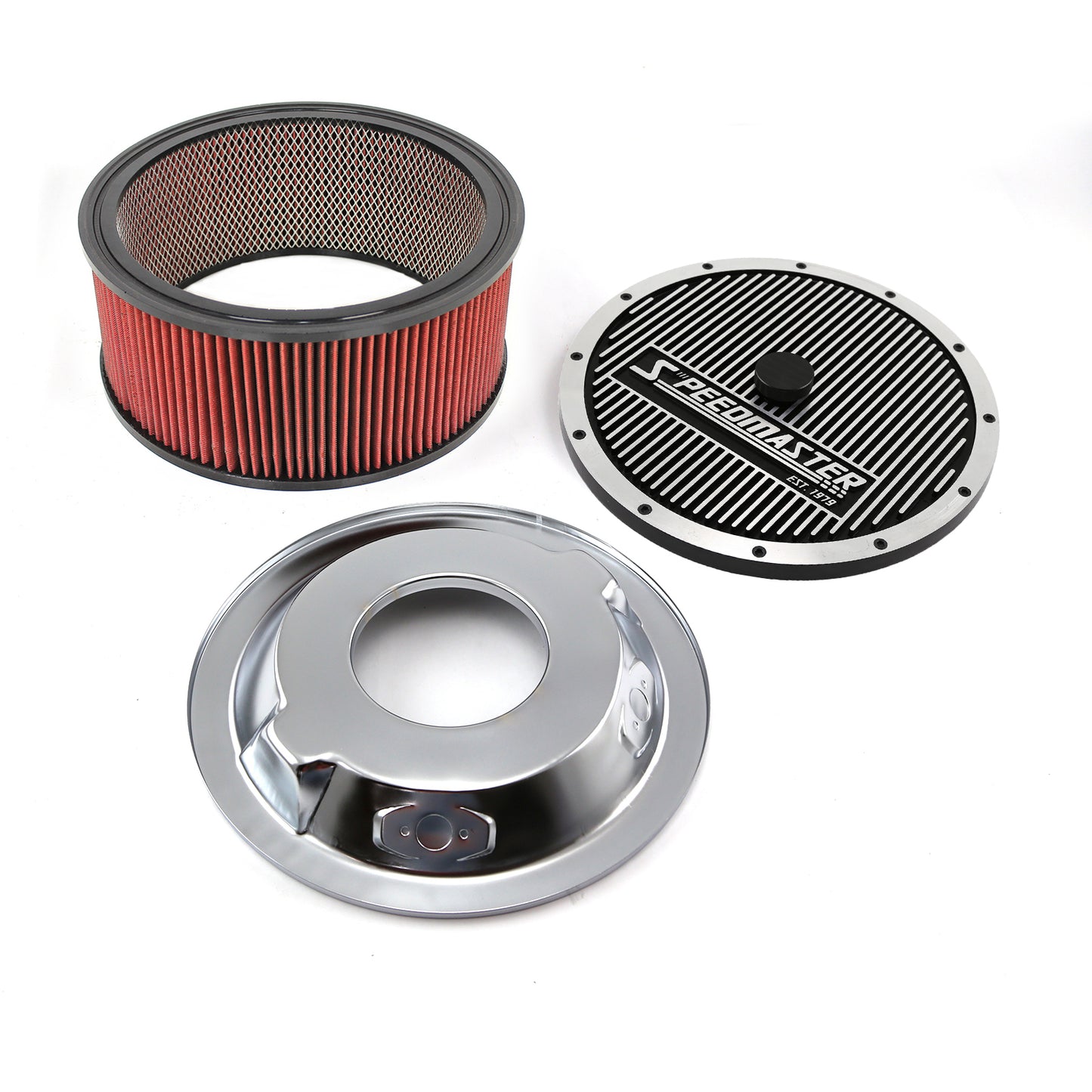 14" x 6" tvättbart element Elite Top Dropped Base Air Cleaner Kit