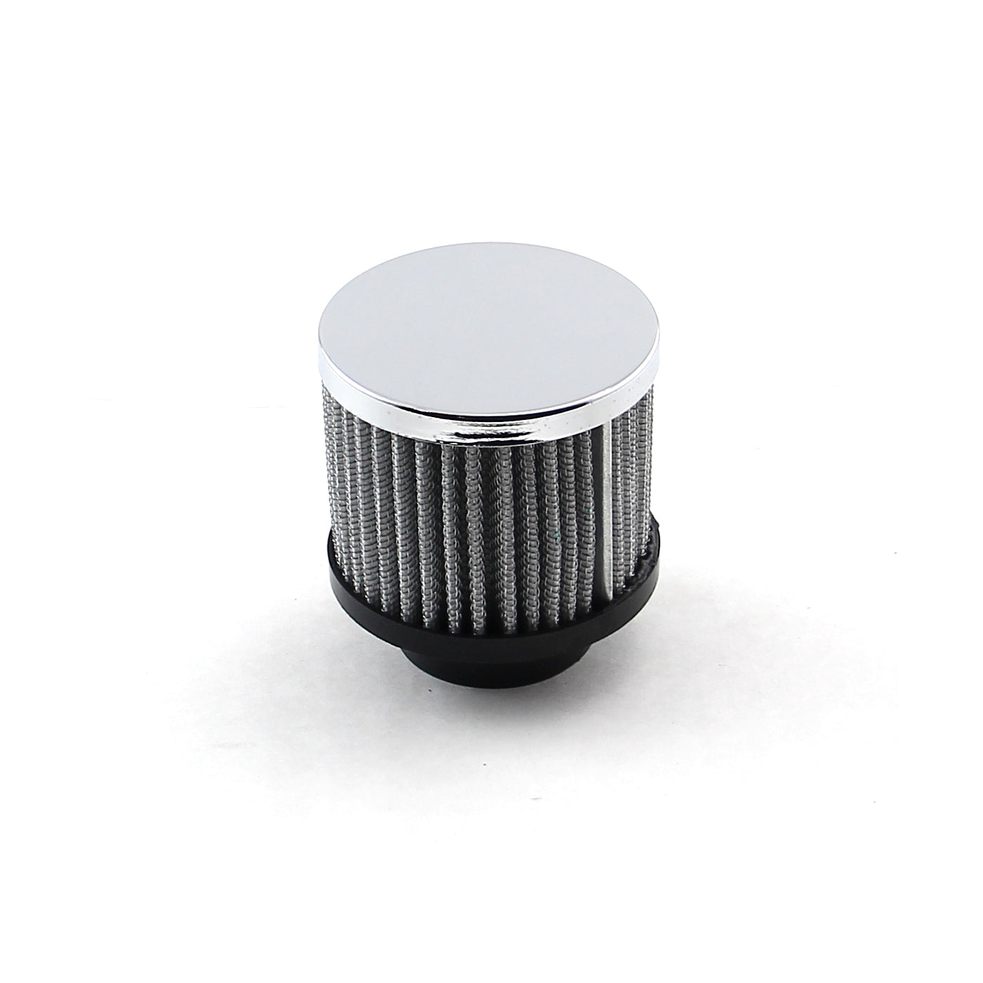 kromade vevhusfilter för ventilkåpa (1 3/8" klämfäste)