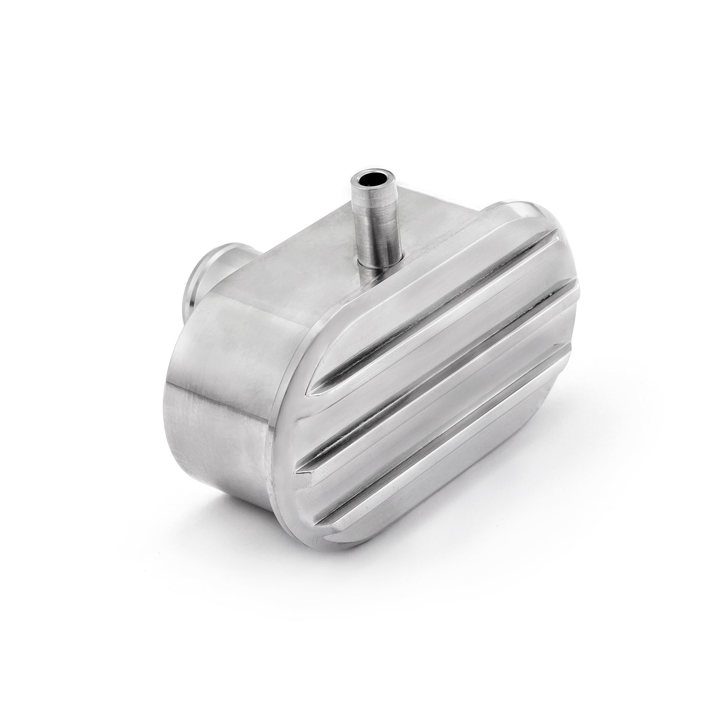 klassisk ribbad Valve Cover aluminium Breather Cap, 1" Grommet och PCV ventilationsrör