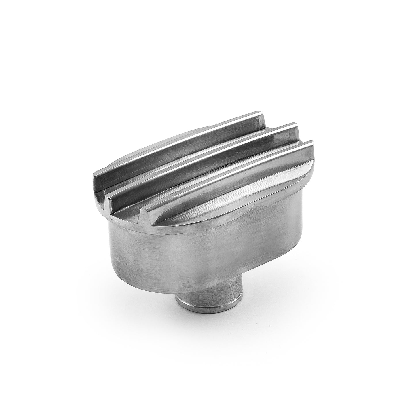 klassisk ribbad Valve Cover aluminium Breather Billet Cap (insticksmodell)
