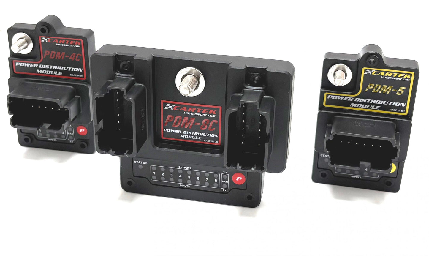 CARTEK Power Distribution Module (8-kanals med CAN) - Förbeställning!