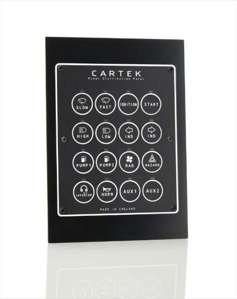 CARTEK 16 Channel Power Distribution Panel Retro Edition