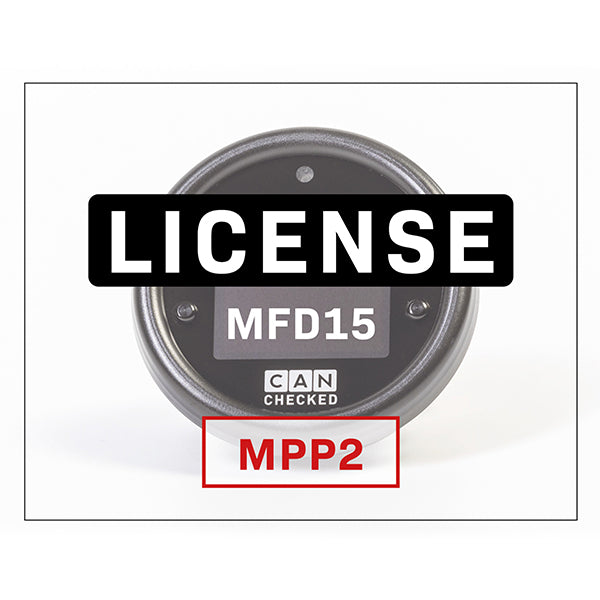 Licens - MFD15 MPP2