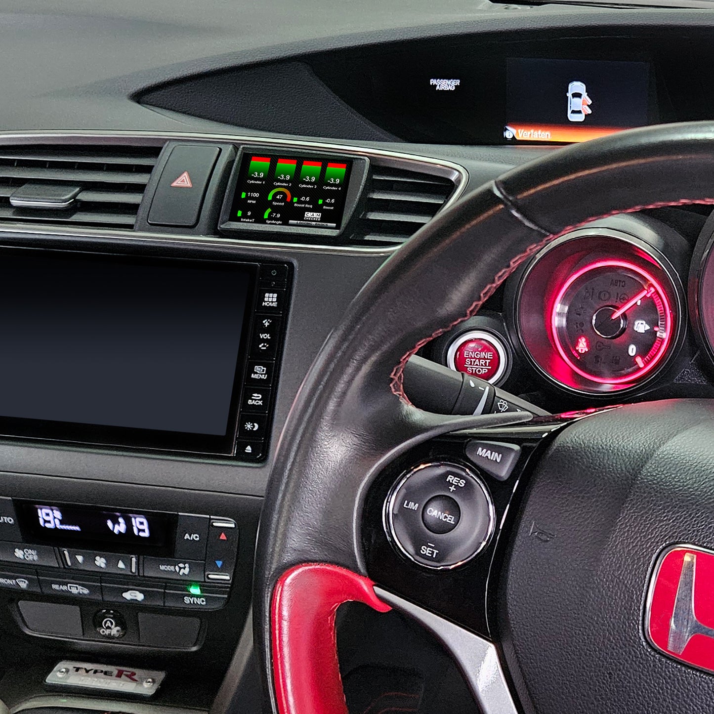 MFD28 Gen2 för Honda Civic FK2 RHD