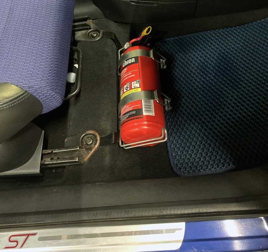 Ford Fiesta mk5 Brandsläckarfäste (ST/XR4)