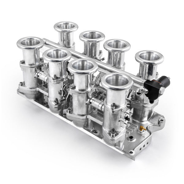 Ford SB 289/302 Windsor Downdraft 8-stack EFI-insugssystem, polerat