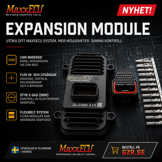 Nyhet från MaxxECU – Expansion Module!