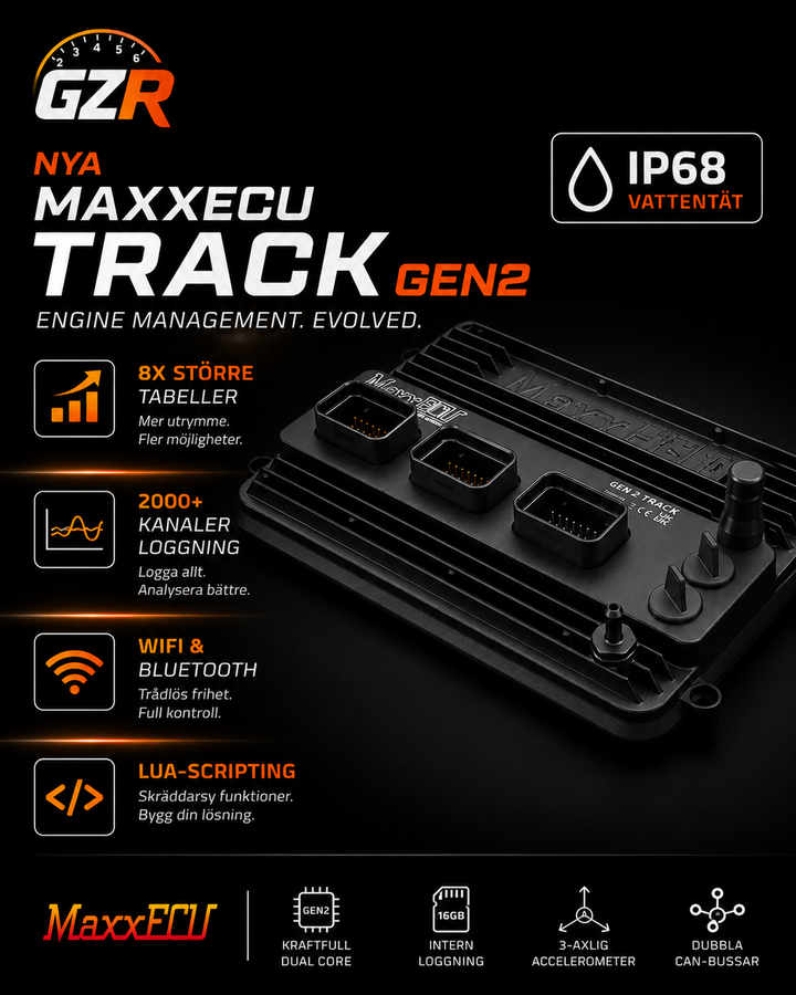 Nu finns MaxxECU GEN2 Track hos GZR!