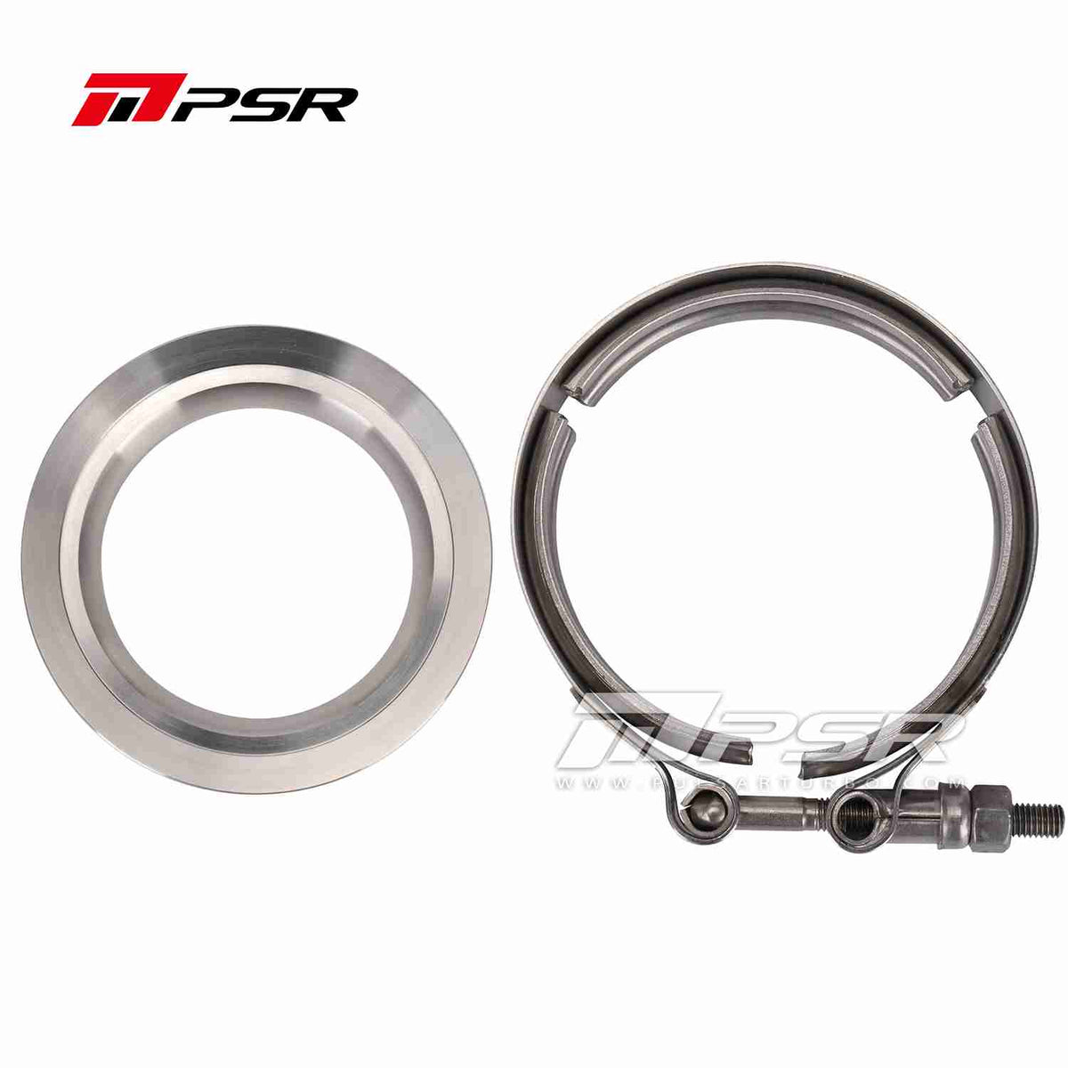 PSR 300 T4 turbo 3 tum rostfri fläns- och klämsats