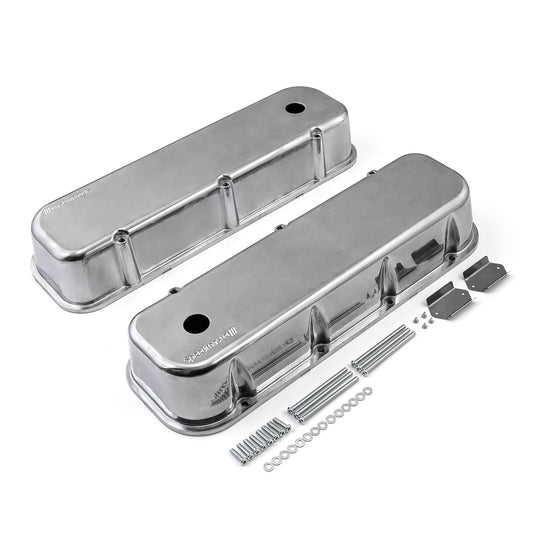 Chevy BBC 454 aluminiumventilkåpor [polerade]