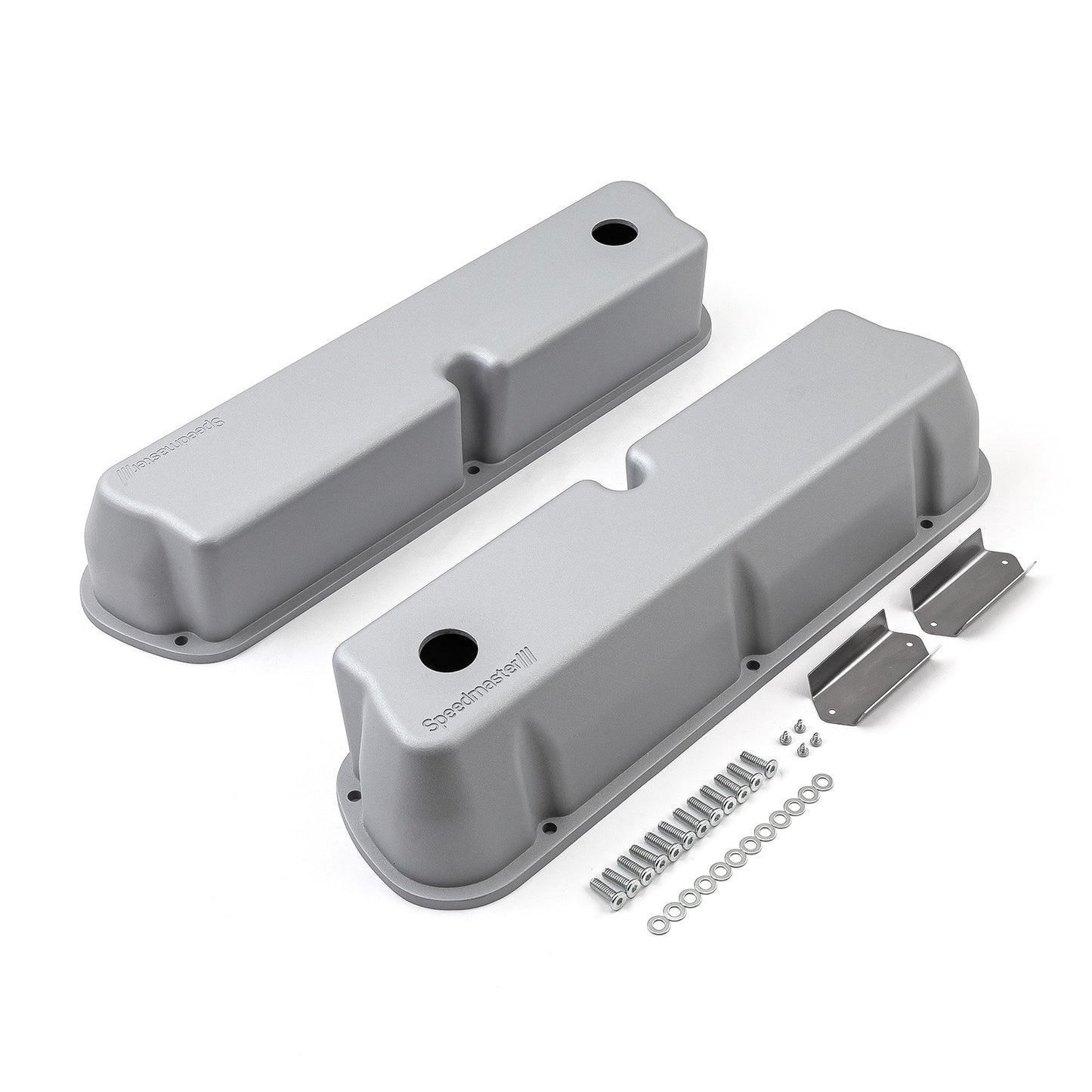 Ford SB 289 302 351 Windsor aluminiumventilkåpor [silver]