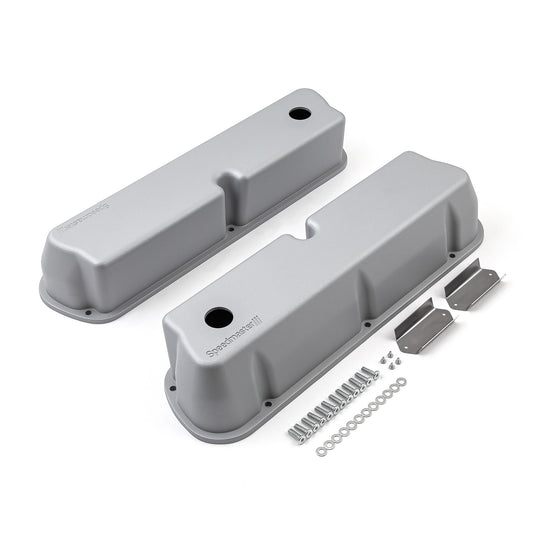 Ford SB 289 302 351 Windsor aluminiumventilkåpor [silver]