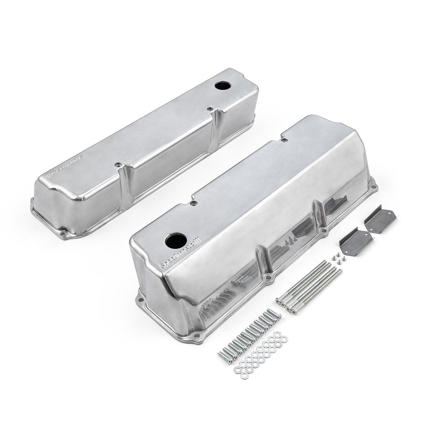 Ford 351C Cleveland aluminiumventilkåpor [polerade]