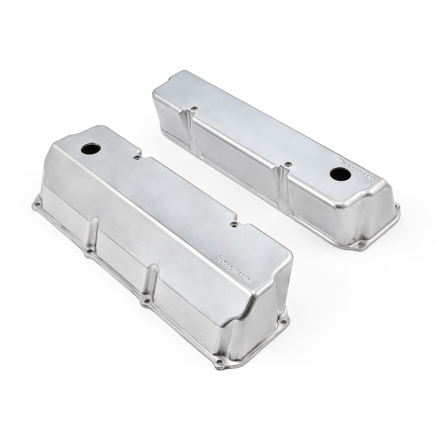 Ford 351C Cleveland aluminiumventilkåpor [polerade]