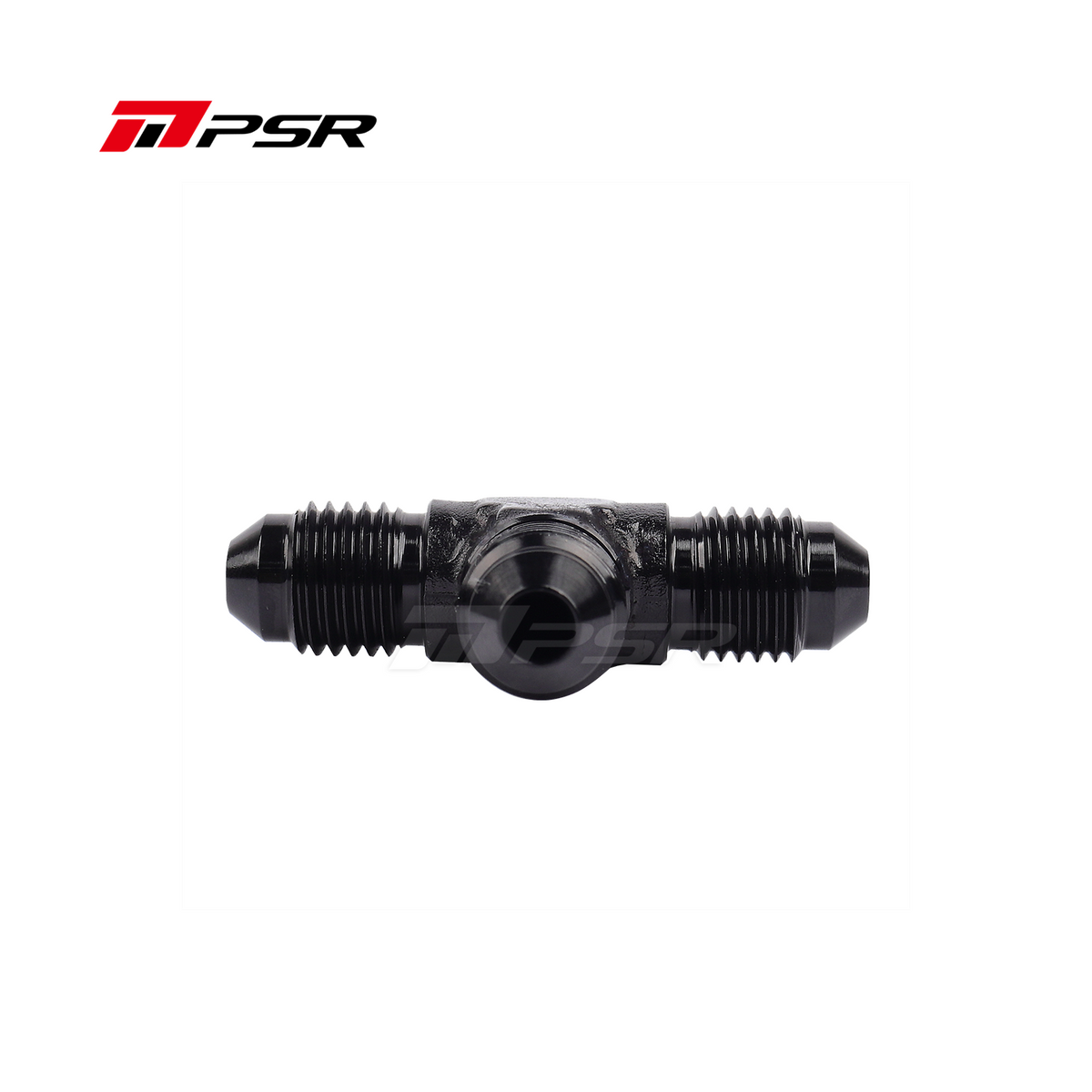 PSR T-koppling -4 AN hane i svarteloxerad aluminium