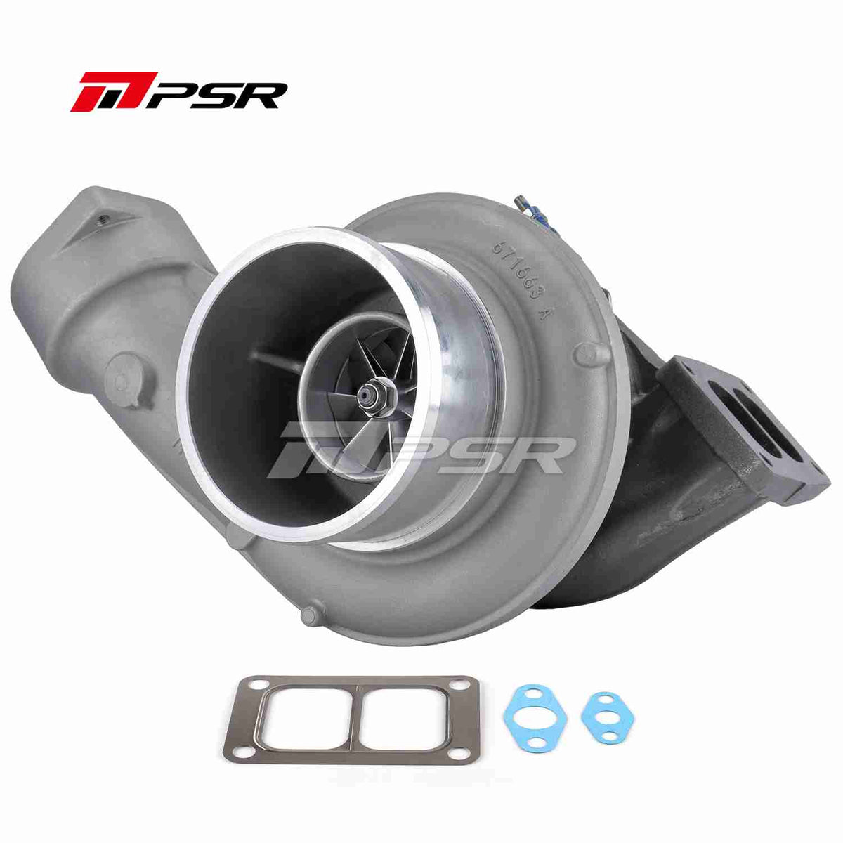 PSR Next Gen 410SX 480G 80 mm billetfräst kompressorhjul turbo med 9 blad turbinhjul för CAT 3406E C15 motor