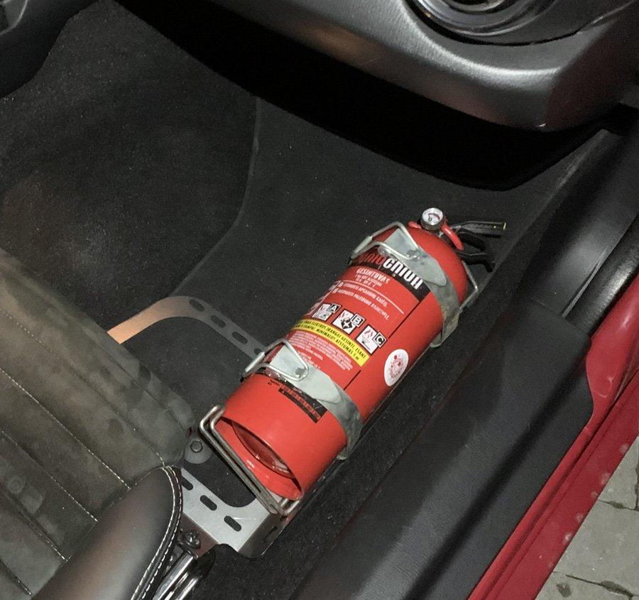 Fiat 124 Spider Brandsläckarfäste