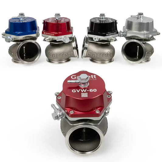 908830-0002 Garrett GVW-60MM 60MM Wastegate ( Blå )GVW-60 Blue 60mm Base Pressure PSI: 14.7 Base Pressure Bar: 1