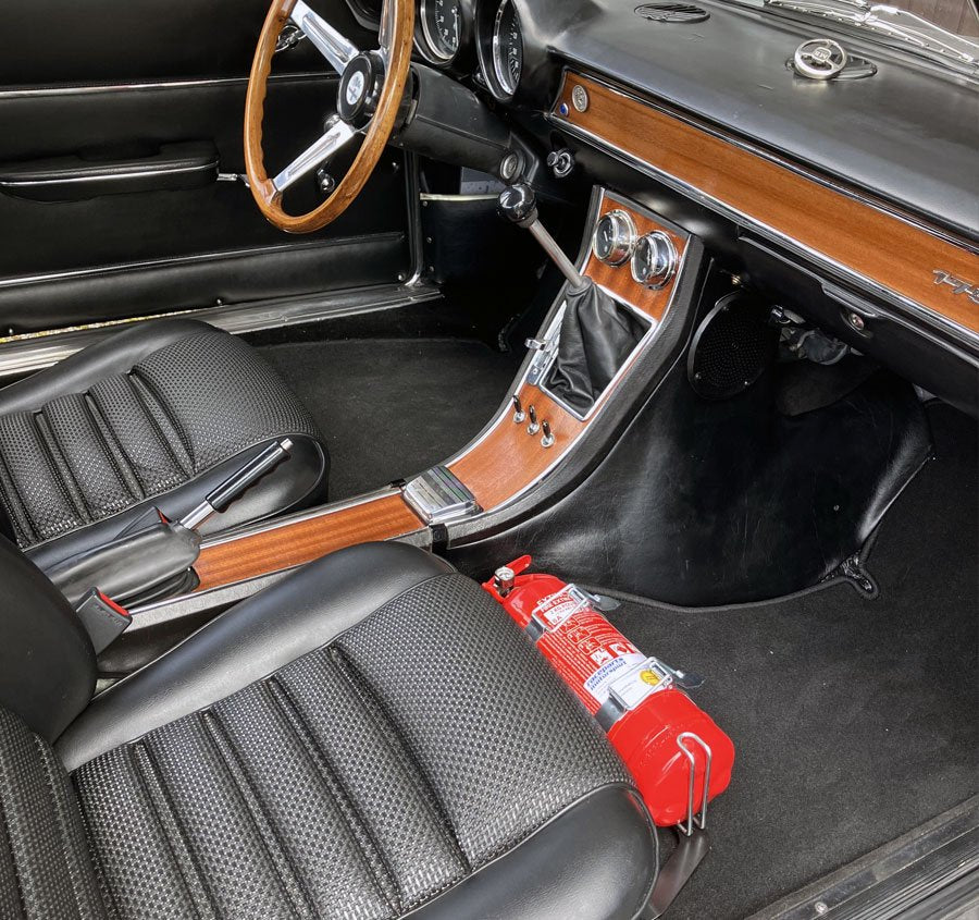 Alfa Romeo 1750 GTV Brandsläckarfäste