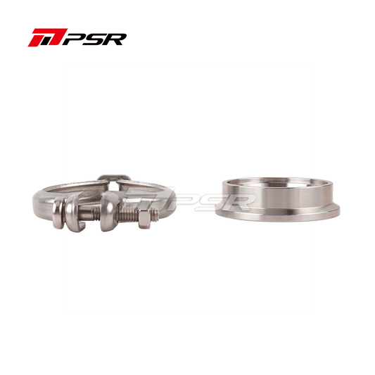 Flänssats för PSR Next Gen wastegate 38 mm dubbla V-band extern wastegate