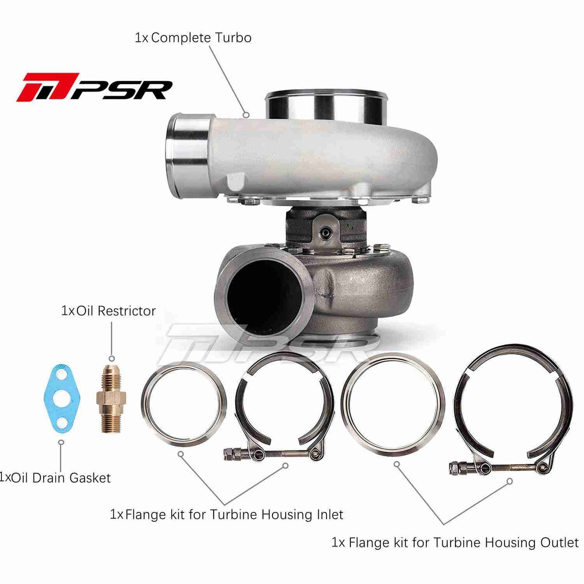 PSR3576 Gen2 dubbelkullagrad turbo