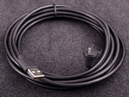MaxxECU GEN2 kommunikationskabel (USB-C till USB-A) vinklad