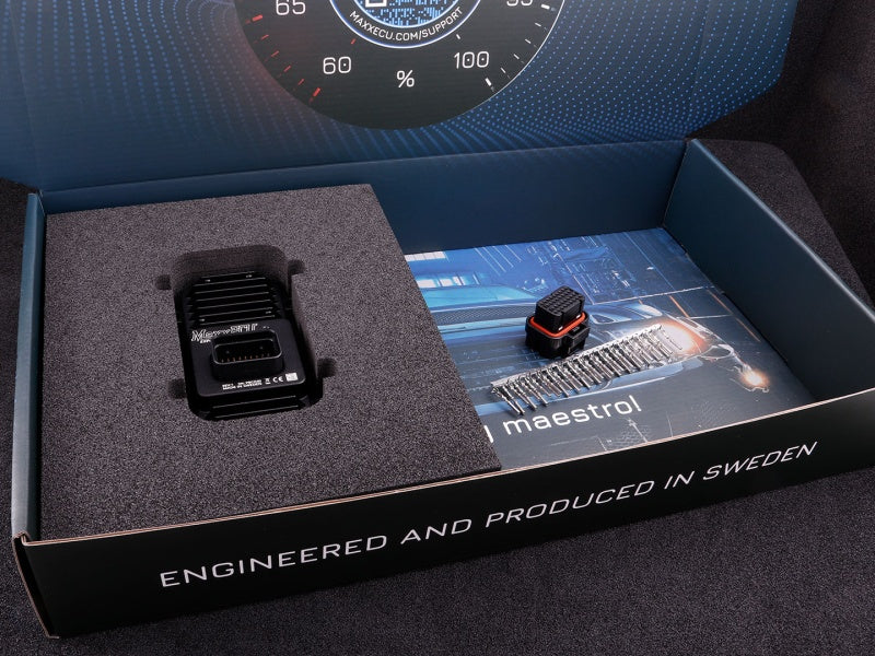 MaxxECU Expansions-modul, med kontaktdon och terminaler