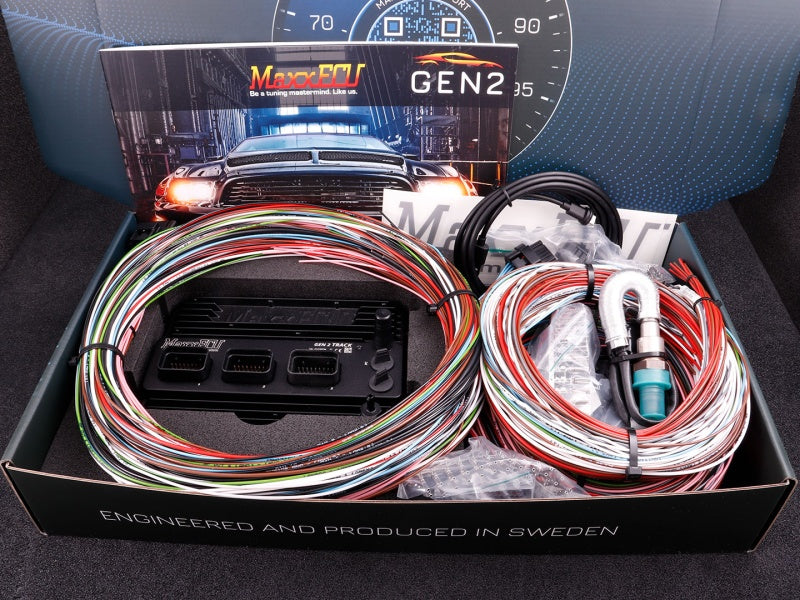 MaxxECU TRACK GEN 2 - Standard (ECU, kabelhärva, tillbehör, 1st LSU 5.2)