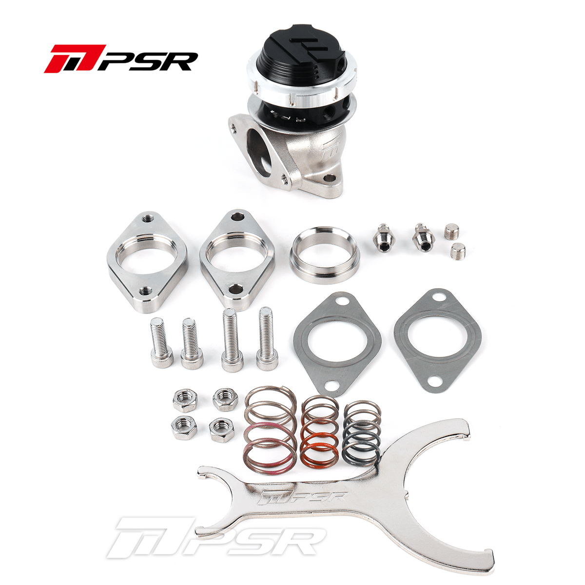 PSR Next Gen 38 mm extern wastegate med 2-bultsfläns