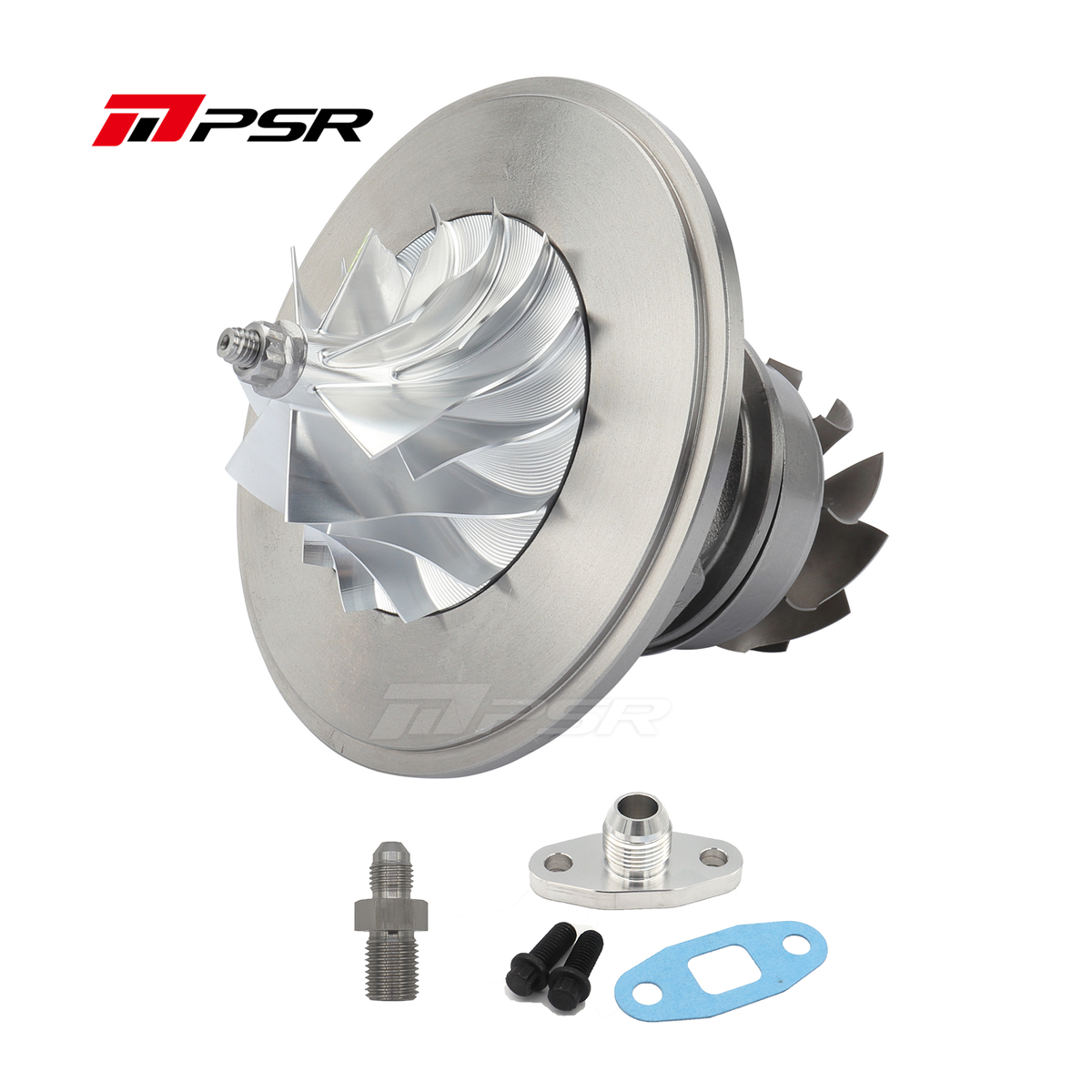 PSR Next Gen 363D 366D 369D 372D dubbelkullagrad turbo med billetfräst kompressorhjul