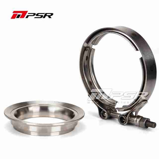 PSR 300 T4 turbo 3 tum rostfri fläns- och klämsats