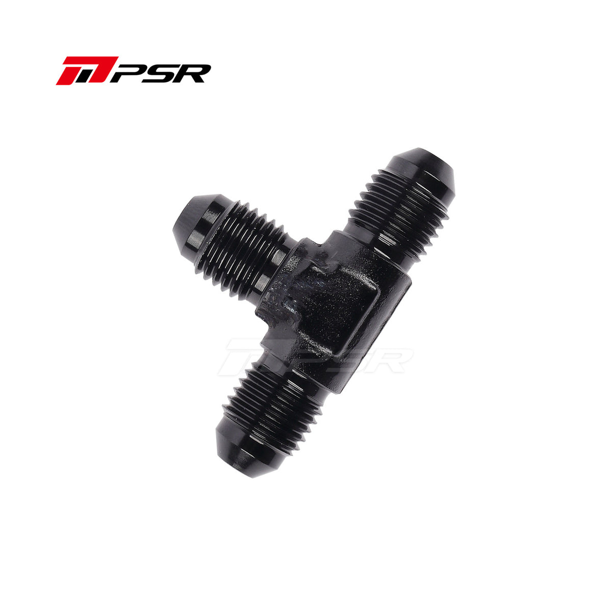 PSR T-koppling -4 AN hane i svarteloxerad aluminium