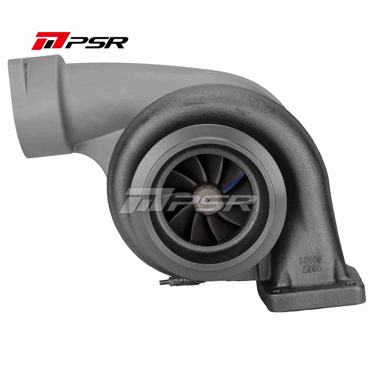 PSR 410SX 480 uppgraderingsturbo med 80 mm billetfräst kompressorhjul för CAT 3406E C15 motor