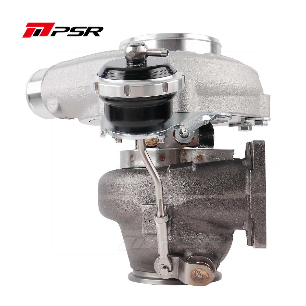 PSR 5855A dubbelkullagrad turbo med kompressorhjul i PTG-design – effektkapacitet upp till 770 hk