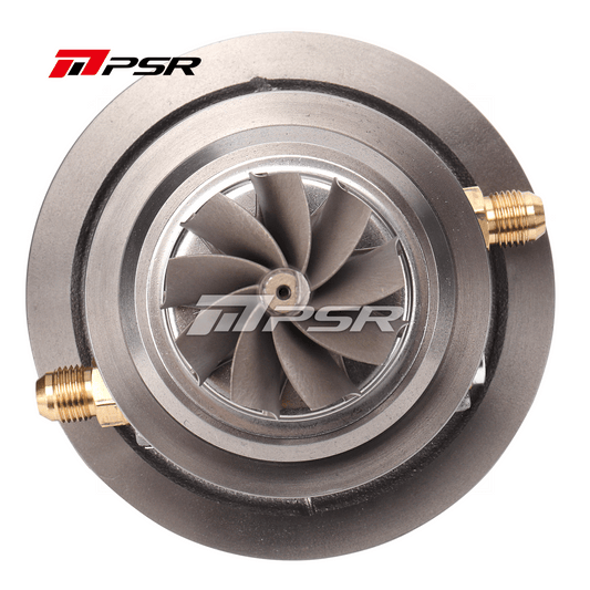 PSR 6862A dubbelkullagrad turbo med kompressorhjul i PTG-design – effektkapacitet upp till 1 050 hk