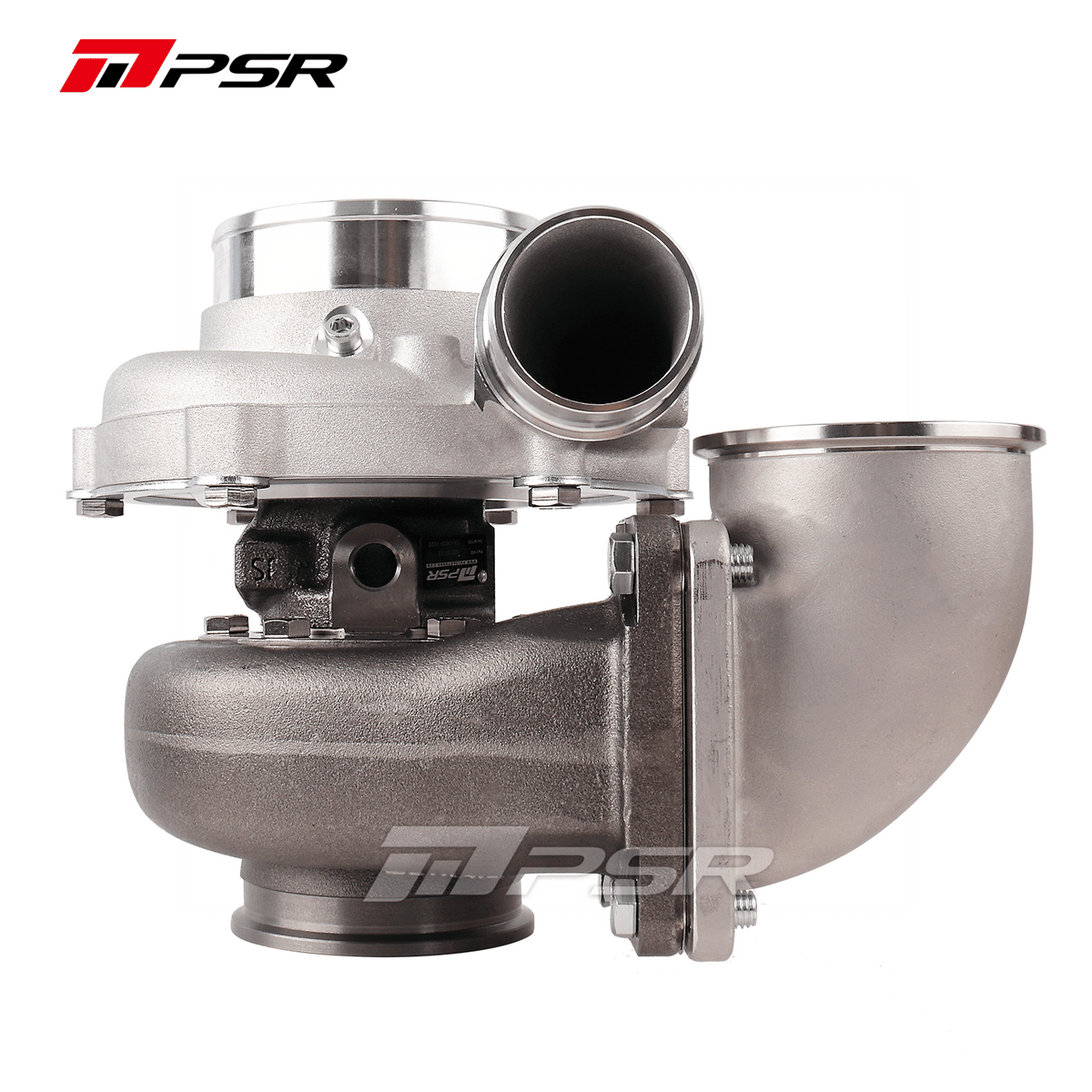 PSR 90° adapter mellan T3/T4 och 3-tums V-band