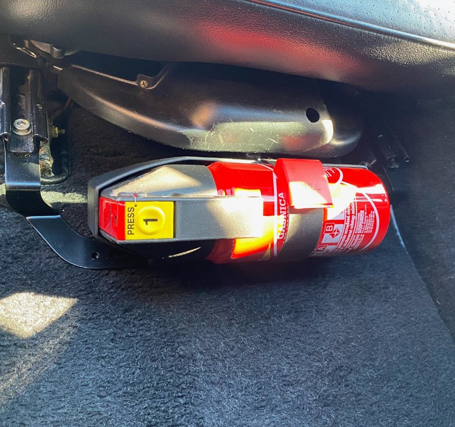 Porsche 911 - 964 Brandsläckarfäste