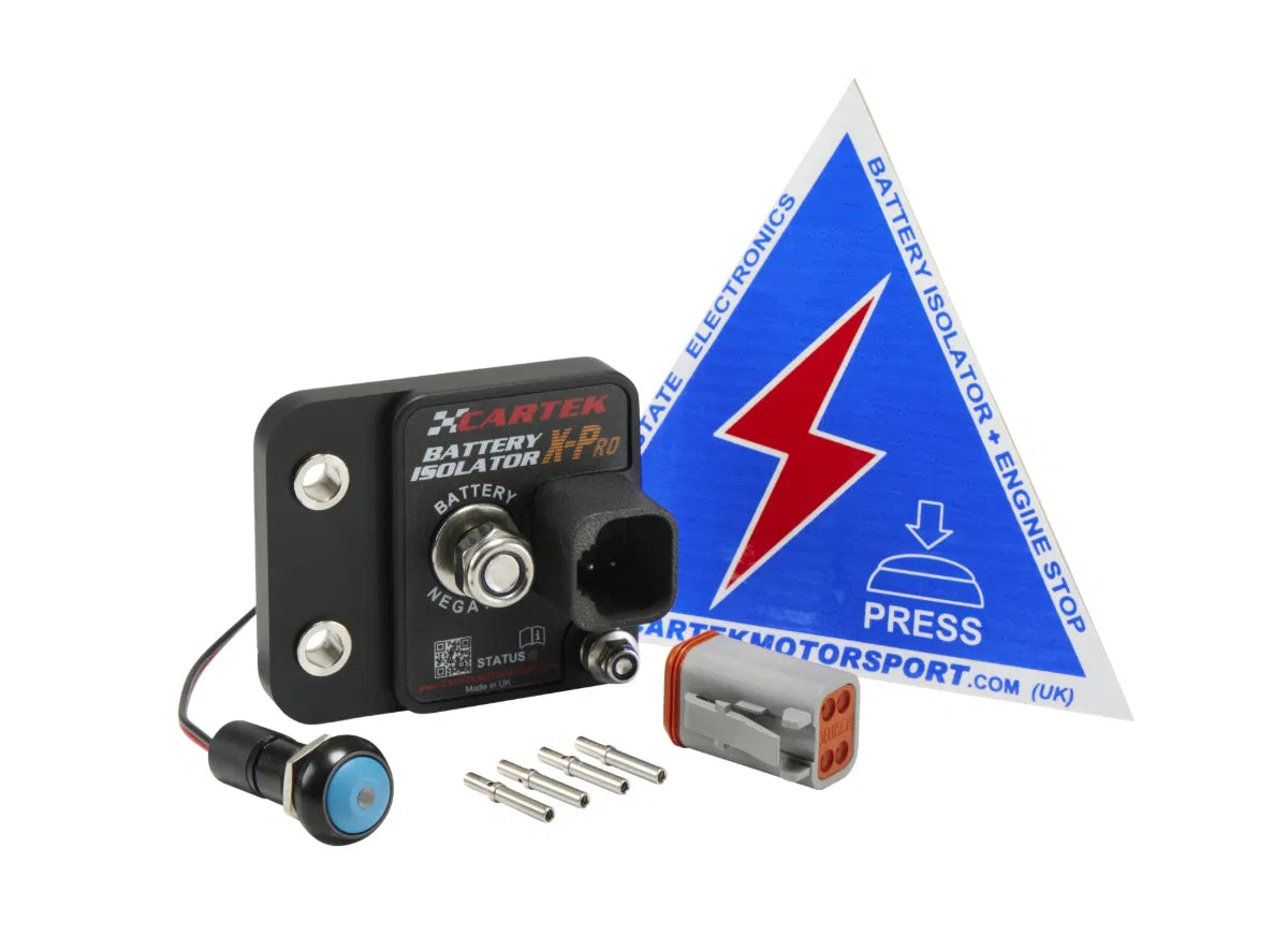 CARTEK Batteri isolator X-Pro (UTAN extern strömbrytare)