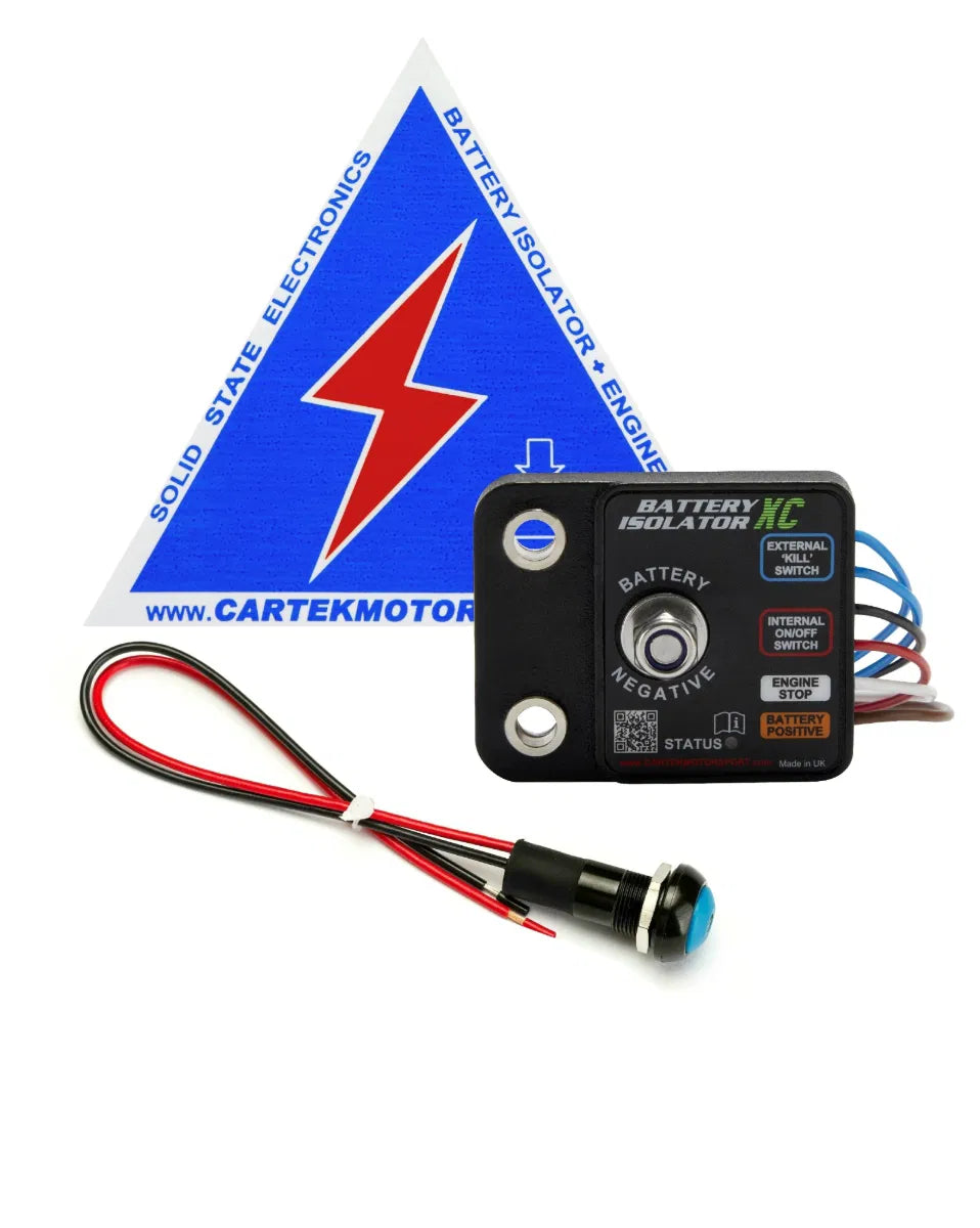 CARTEK Batteri isolator X-Club Kit (UTAN extern strömbrytare)