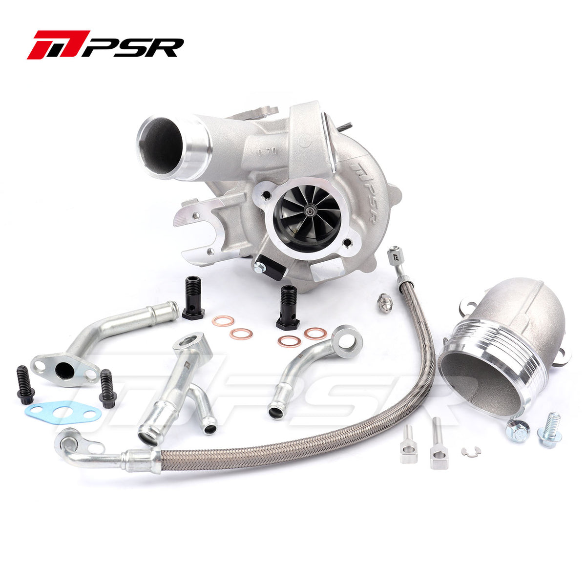 PSR 5449G dubbelkullagrad turbo direktmonterad 2014 – 2021 Volkswagen / Audi 2,0 liter TSI MK7 EA888 Gen 3 – effektkapacitet upp till 600 hk