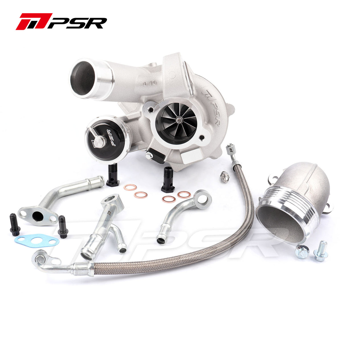 PSR 5449G dubbelkullagrad turbo direktmonterad 2014 – 2021 Volkswagen / Audi 2,0 liter TSI MK7 EA888 Gen 3 – effektkapacitet upp till 600 hk