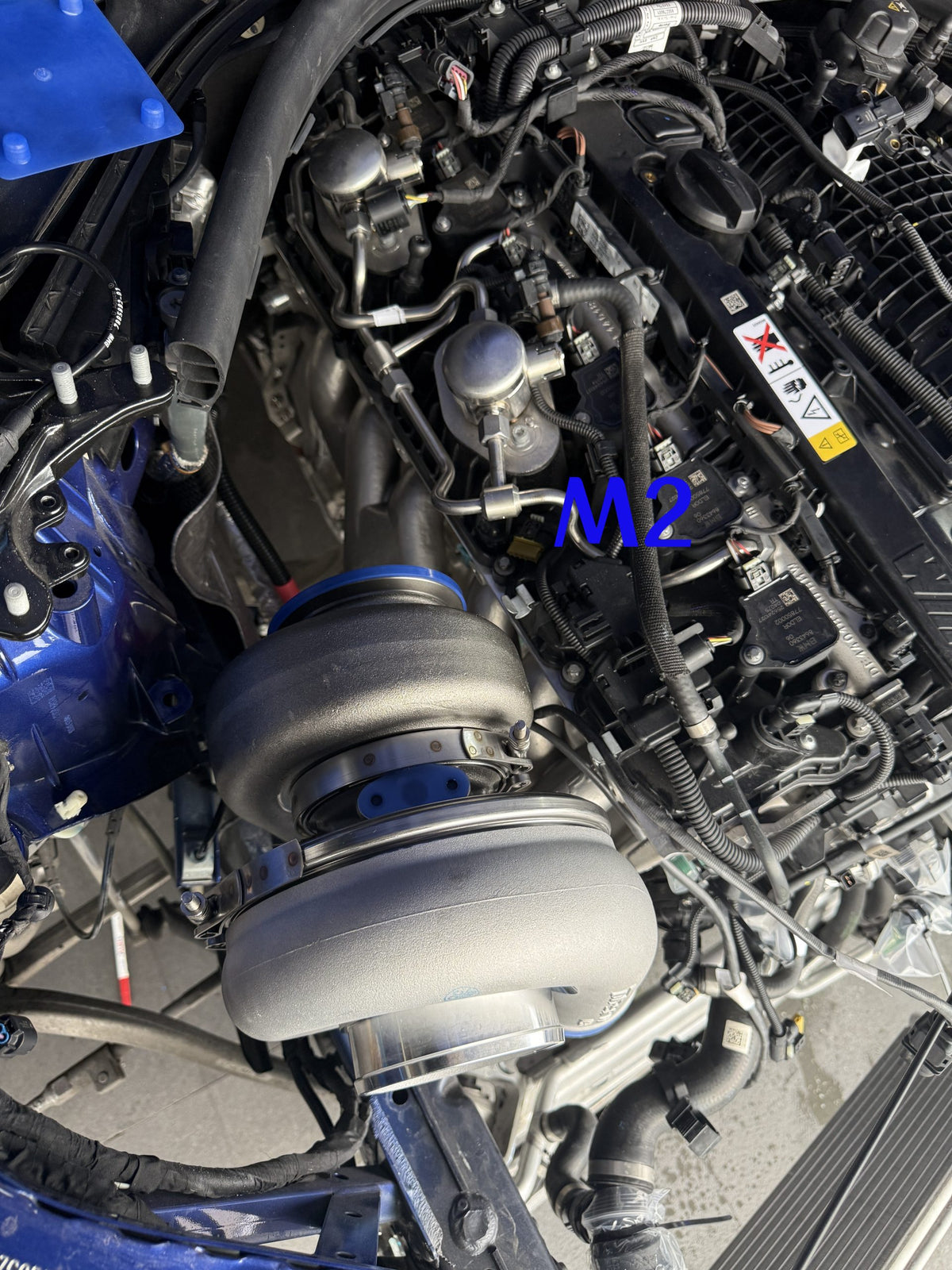 PSR T4 twin-scroll grenrör i rostfritt stål för BMW S58