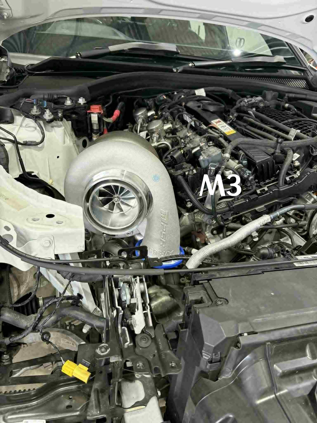 PSR T4 twin-scroll grenrör i rostfritt stål för BMW S58