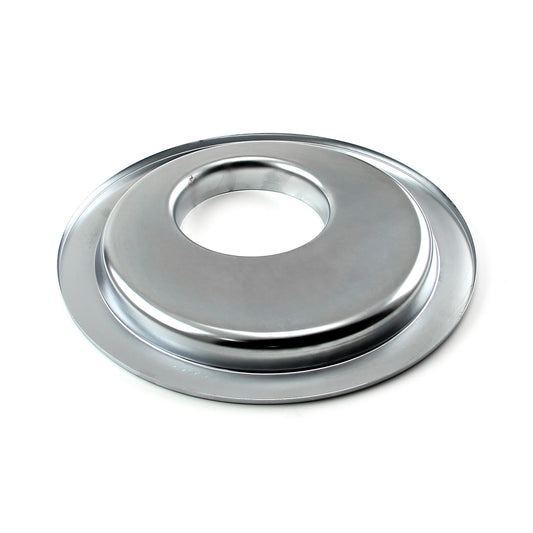 14" Chrome Flat Offset Air Cleaner Base