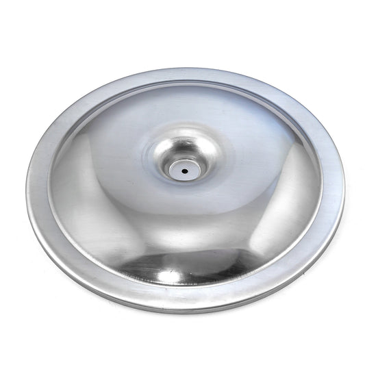 14" Aluminium Rund Race Style Air Cleaner Top - Polerad