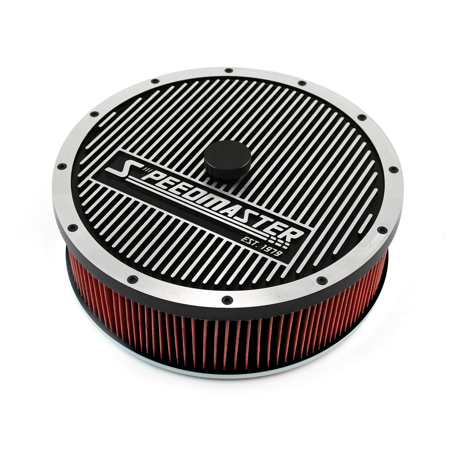 14" x 4" tvättbart element Elite Top Flat Base Air Cleaner Kit