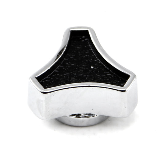 Air Cleaner Nut 5/16-18 Small Black och Chrome