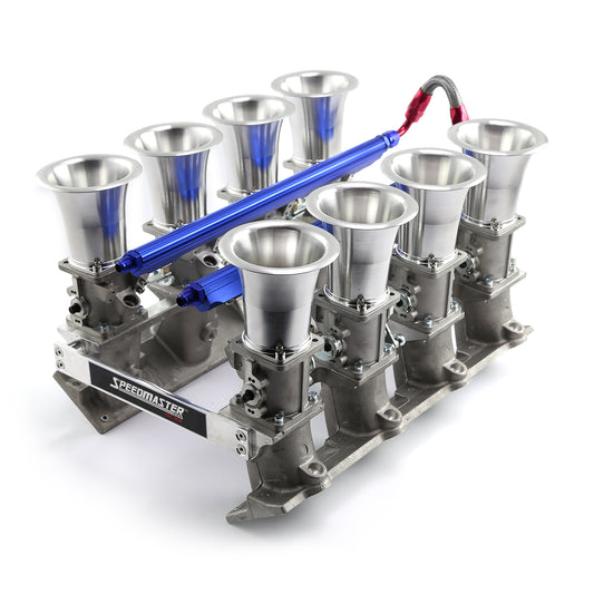 Chevrolet GM LS7 Downdraft 8-stack EFI-insugssystem, satin